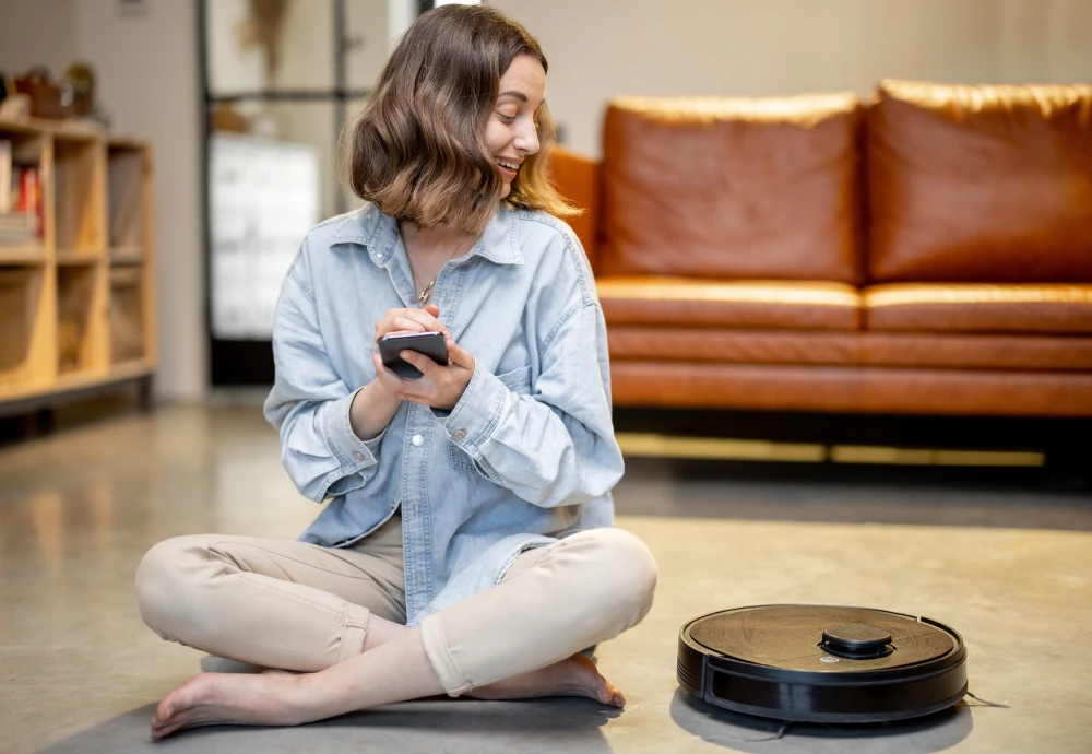 robot vacuum cleaner self emptying